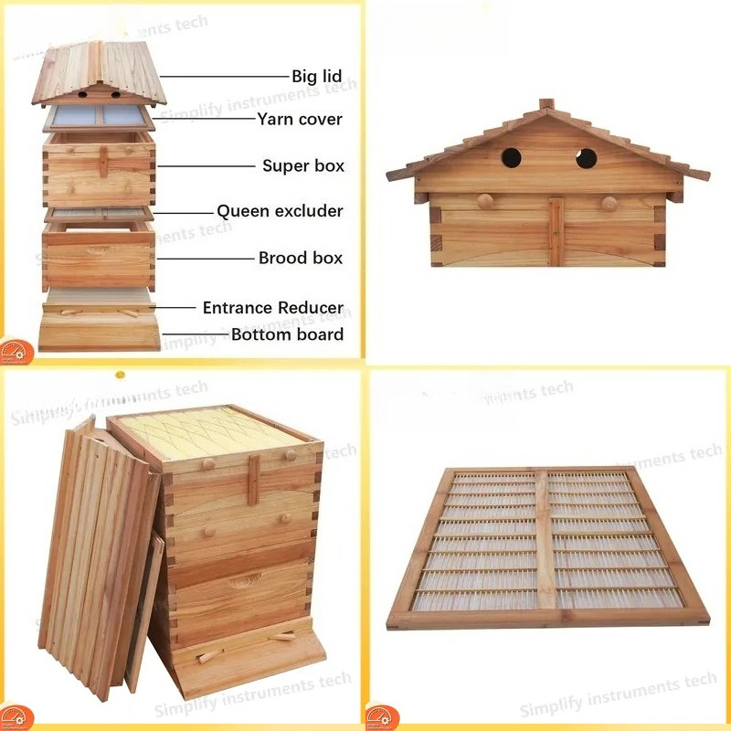 Beehive Frame Wax - إطار خلية نحل ذاتي التدفق أوتوماتيكي،
