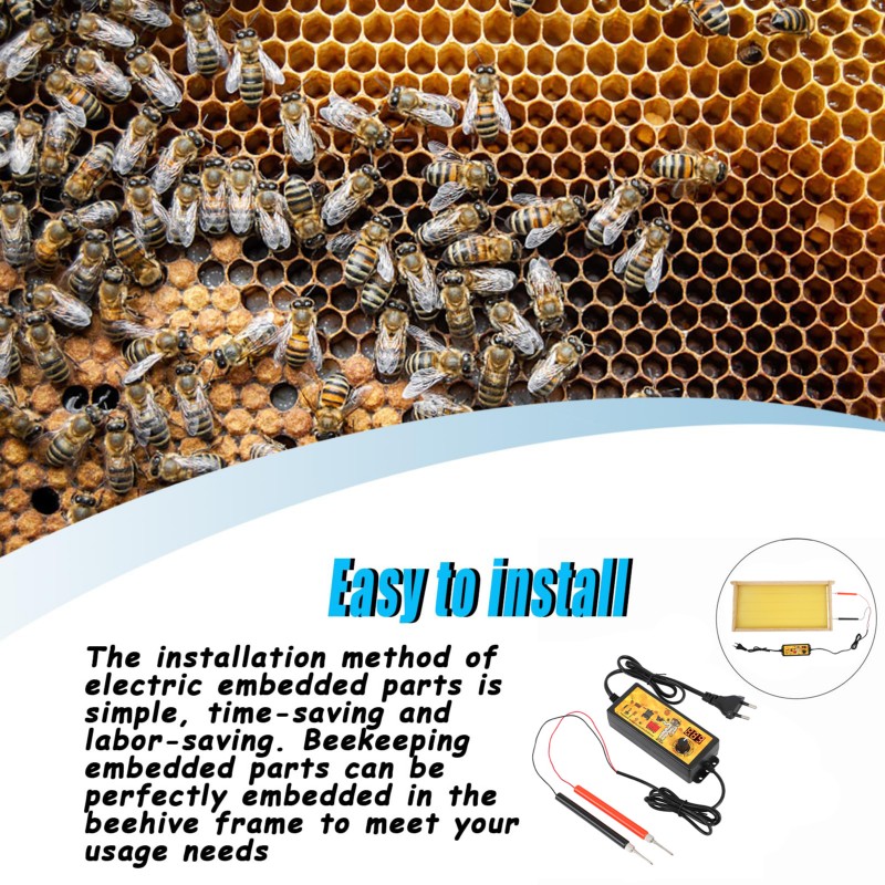 أداة تربية النحل الاتحاد الأور - مراجعة Beehive Frame Wax وسعره
