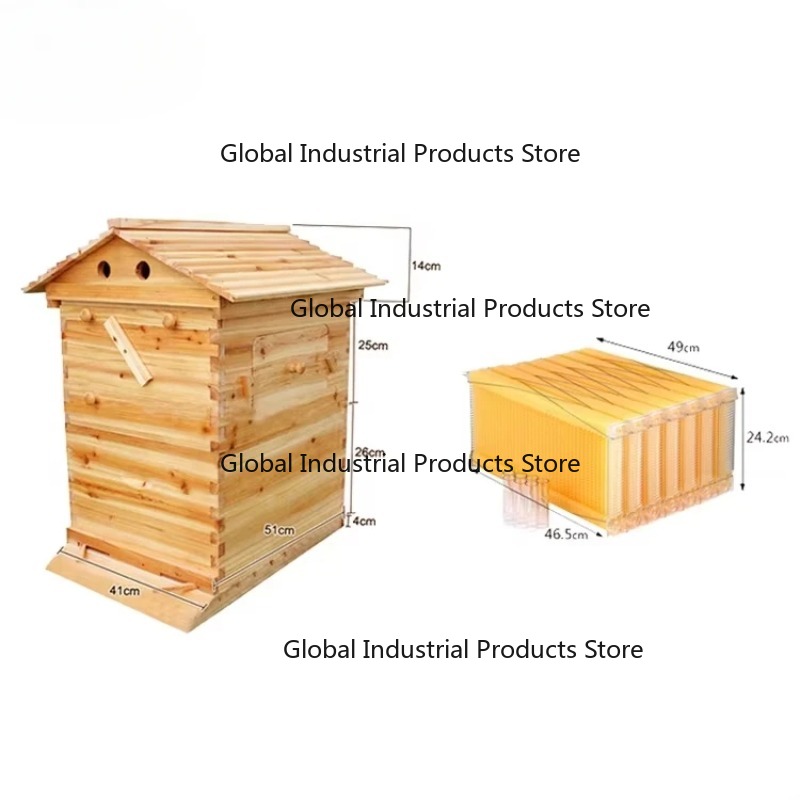 7 إطارات نحل أوتوماتيكية من خش - مراجعة Beehive Frame Wax وسعره
