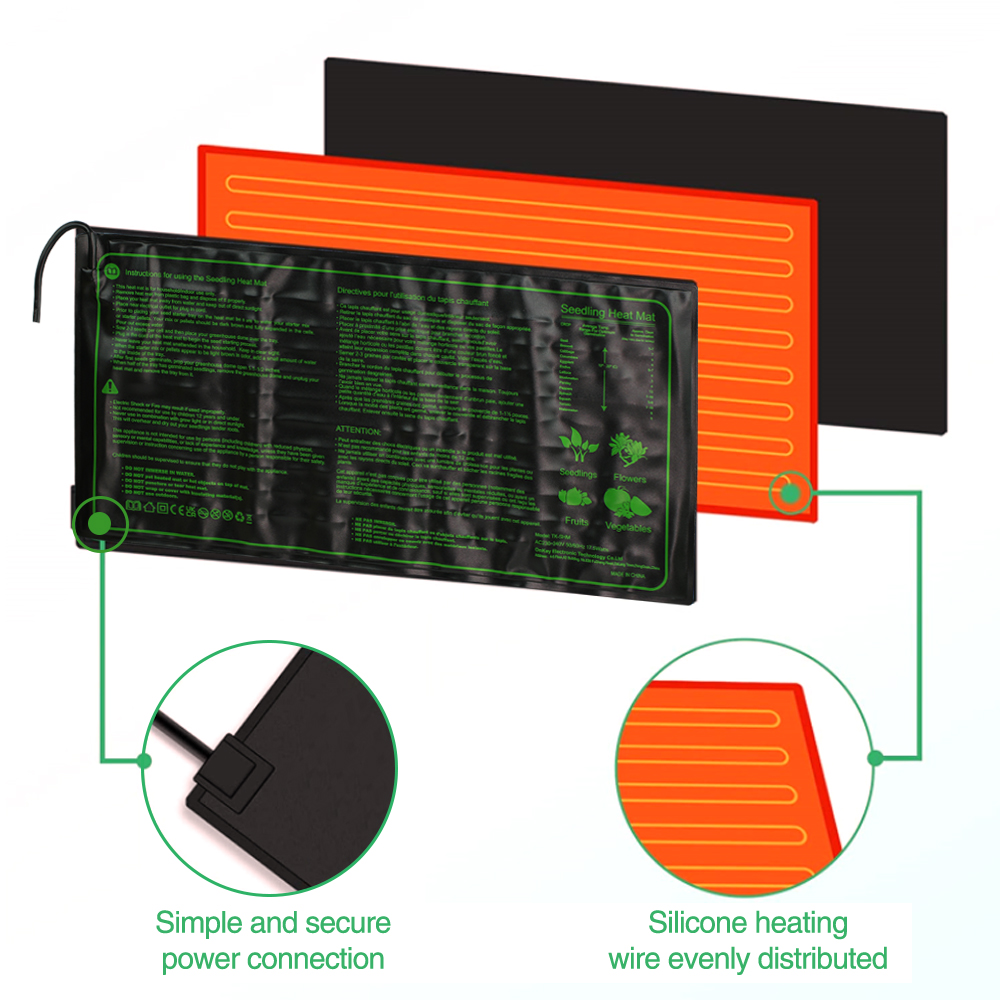 الشتلات لوحة التدفئة 3 أحجام م - مراجعة Seedling Heat Mat وسعره
