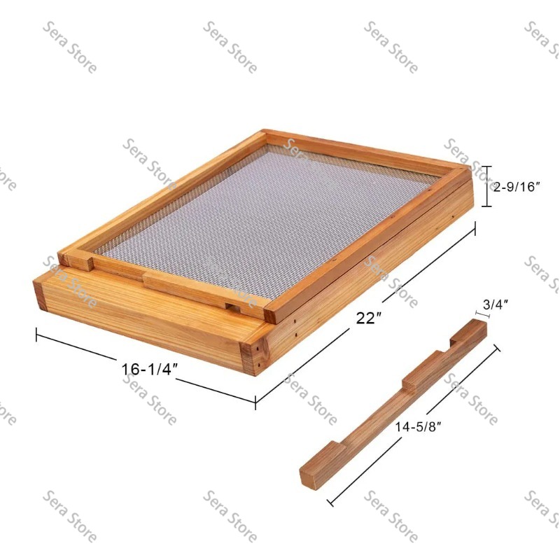 عشرة إطارات من خلايا النحل مثب - مراجعة Beehive Frame Wax وسعره